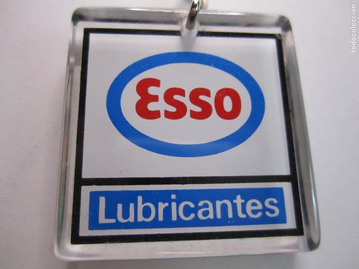 Coleccionismo de llaveros: llavero esso lubricantes