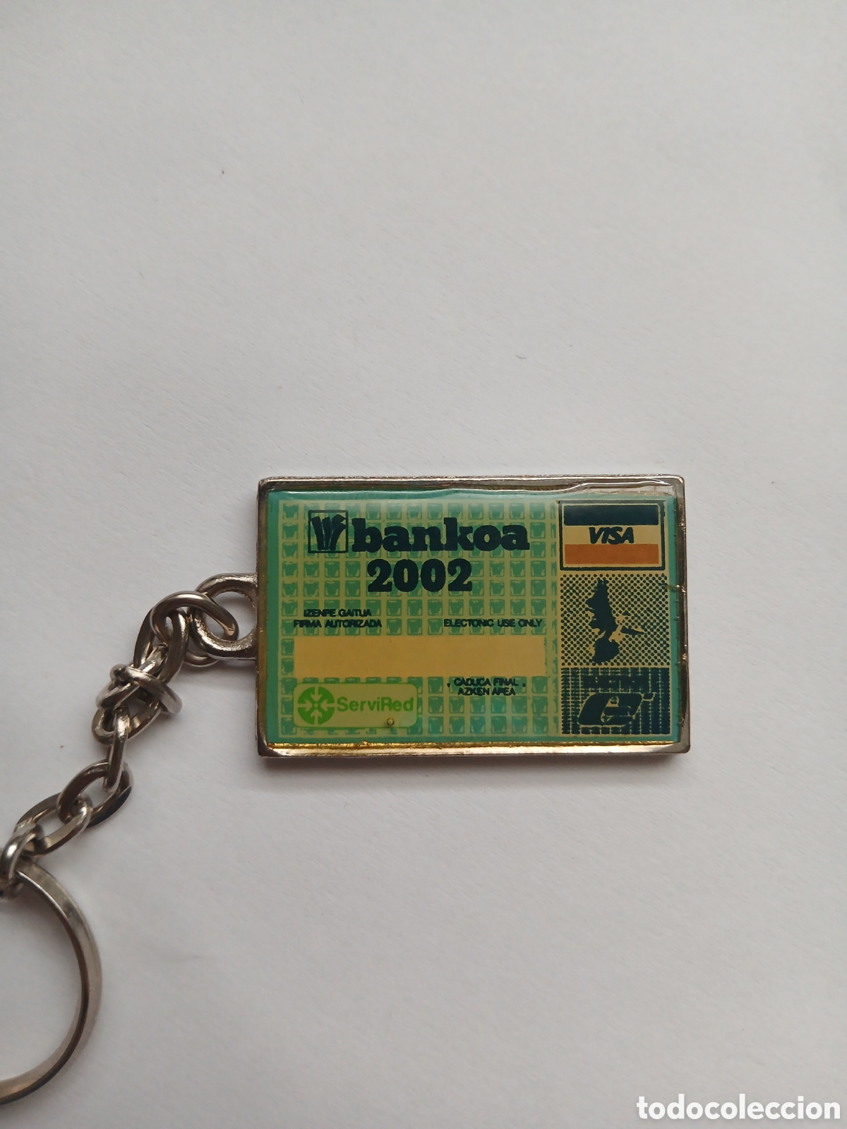 Coleccionismo de llaveros: LLAVERO VISA BANKOA 2002 - Foto 2