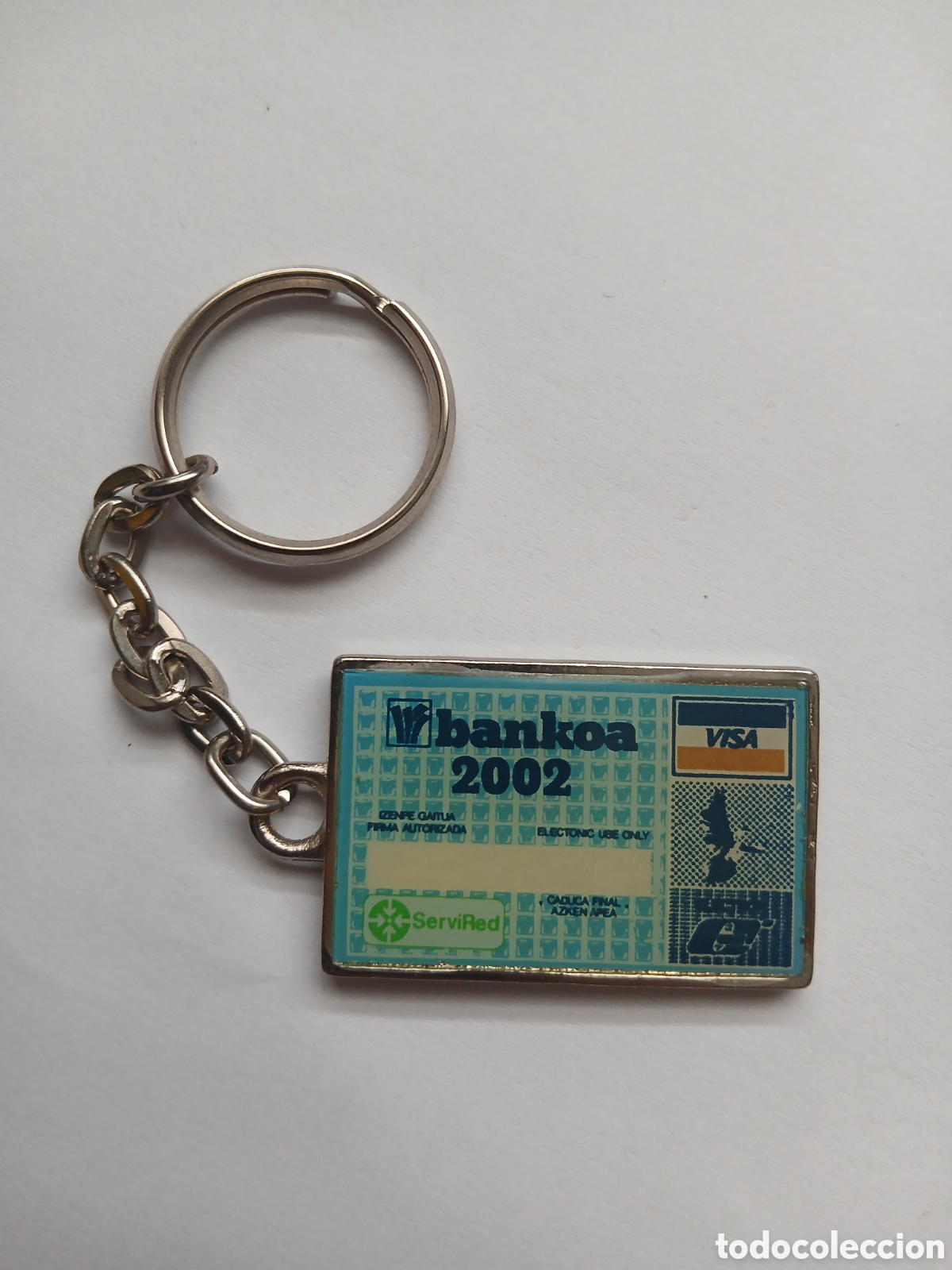 Coleccionismo de llaveros: LLAVERO VISA BANKOA 2002 - Foto 1