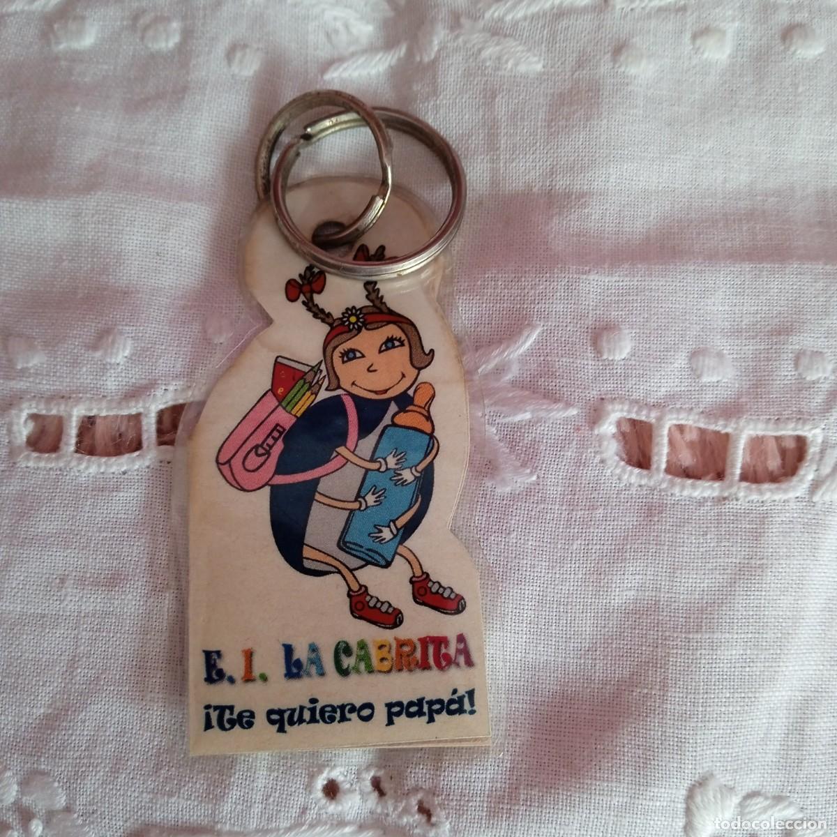 Coleccionismo de llaveros: LLAVERO E.I. LA CABRITA-TE QUIERO PAPA - Foto 1