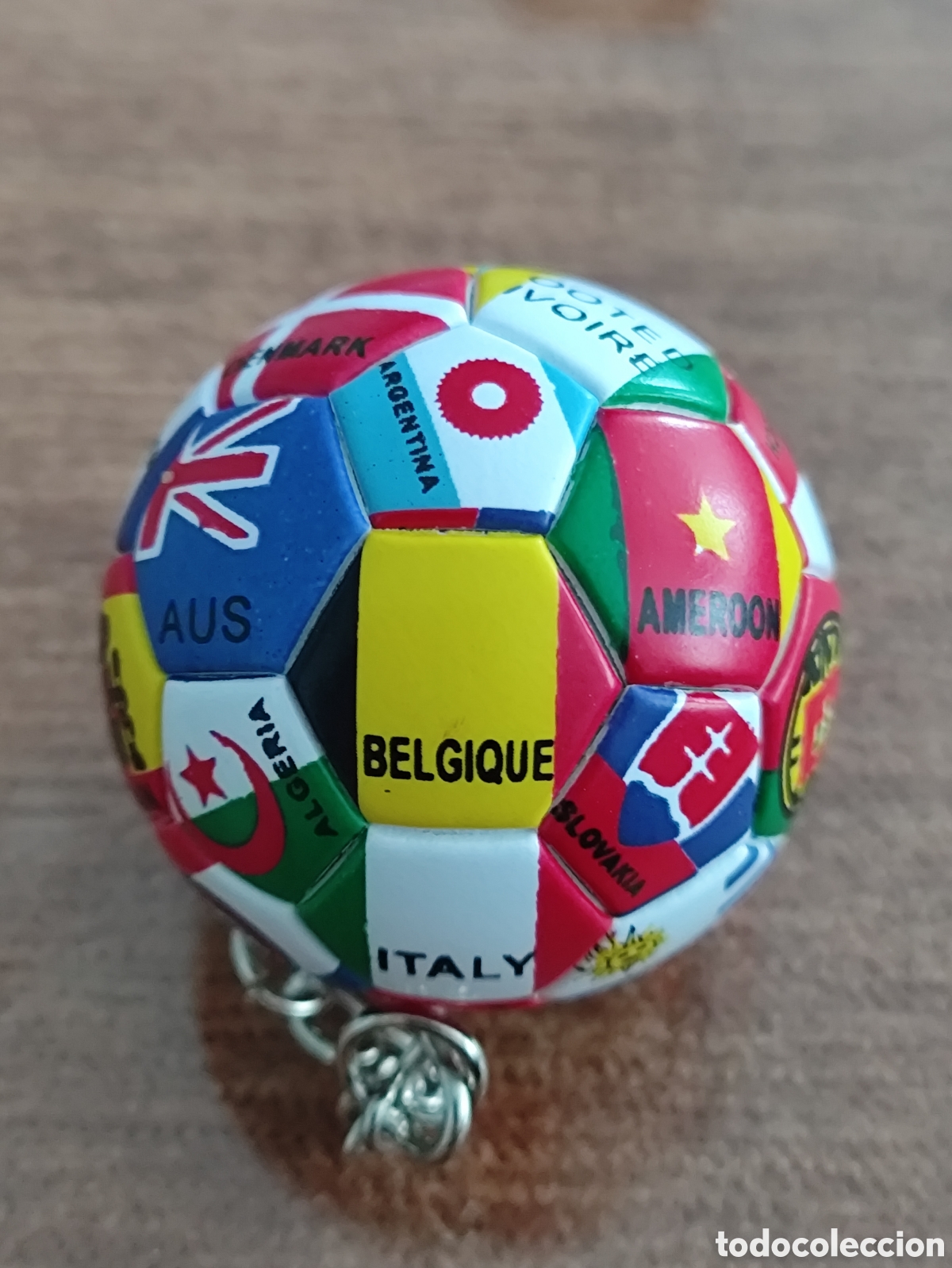 Coleccionismo de llaveros: Llavero de F&uacute;tbol de Naciones