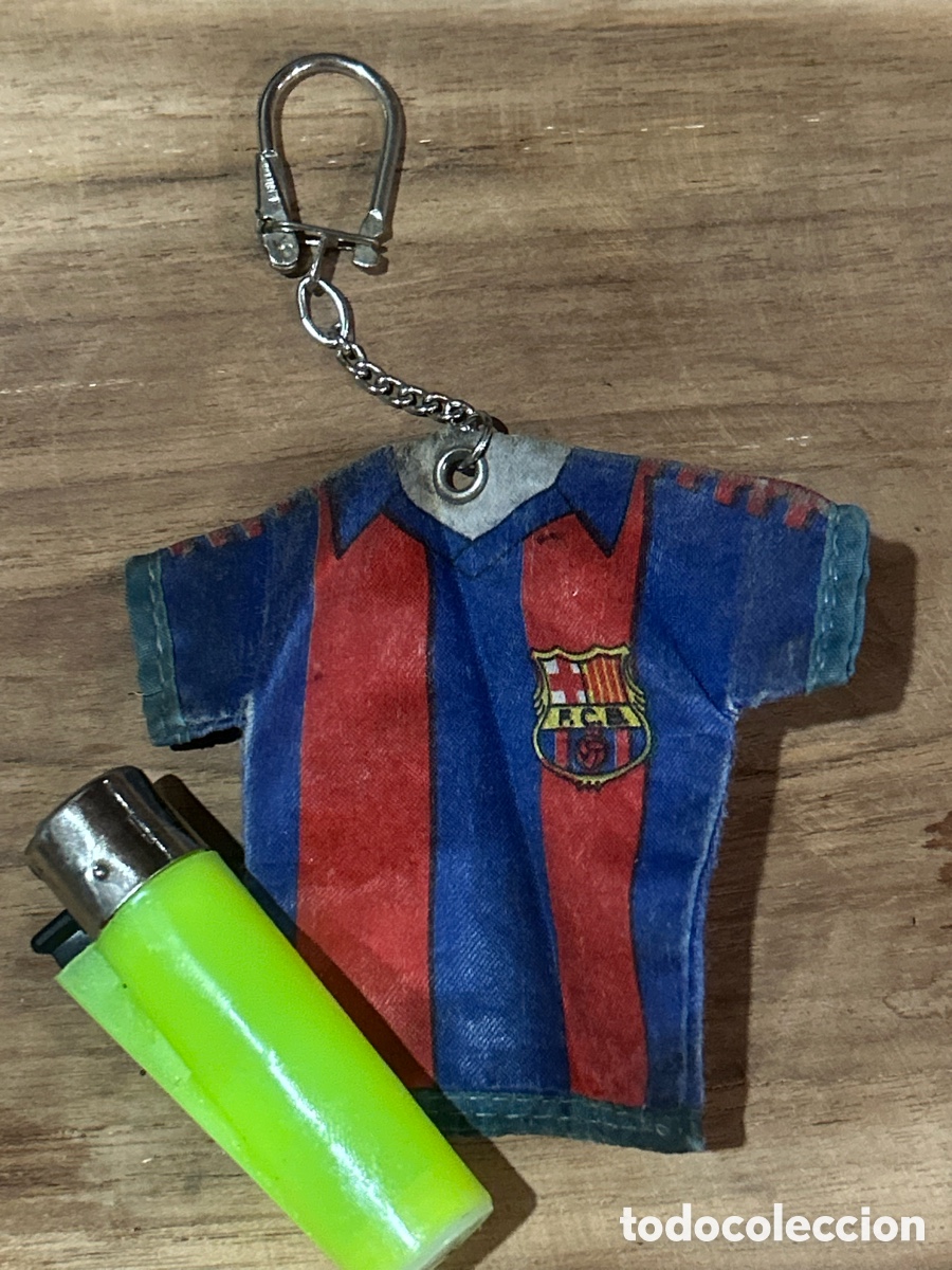 Coleccionismo de llaveros: Llavero antiguo del BAR&Ccedil;A dorsal 12