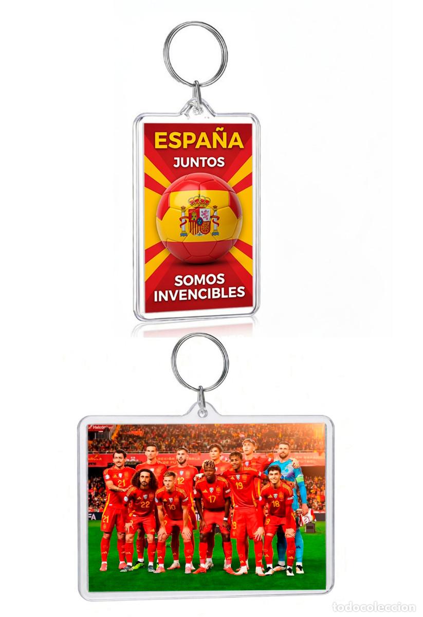 Coleccionismo de llaveros: Llavero Selecci&oacute;n Espa&ntilde;ola F&uacute;tbol Espa&ntilde;a a doble cara