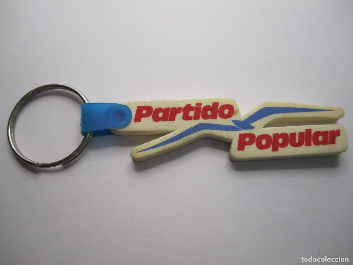 Coleccionismo de llaveros: llavero pp partido popular