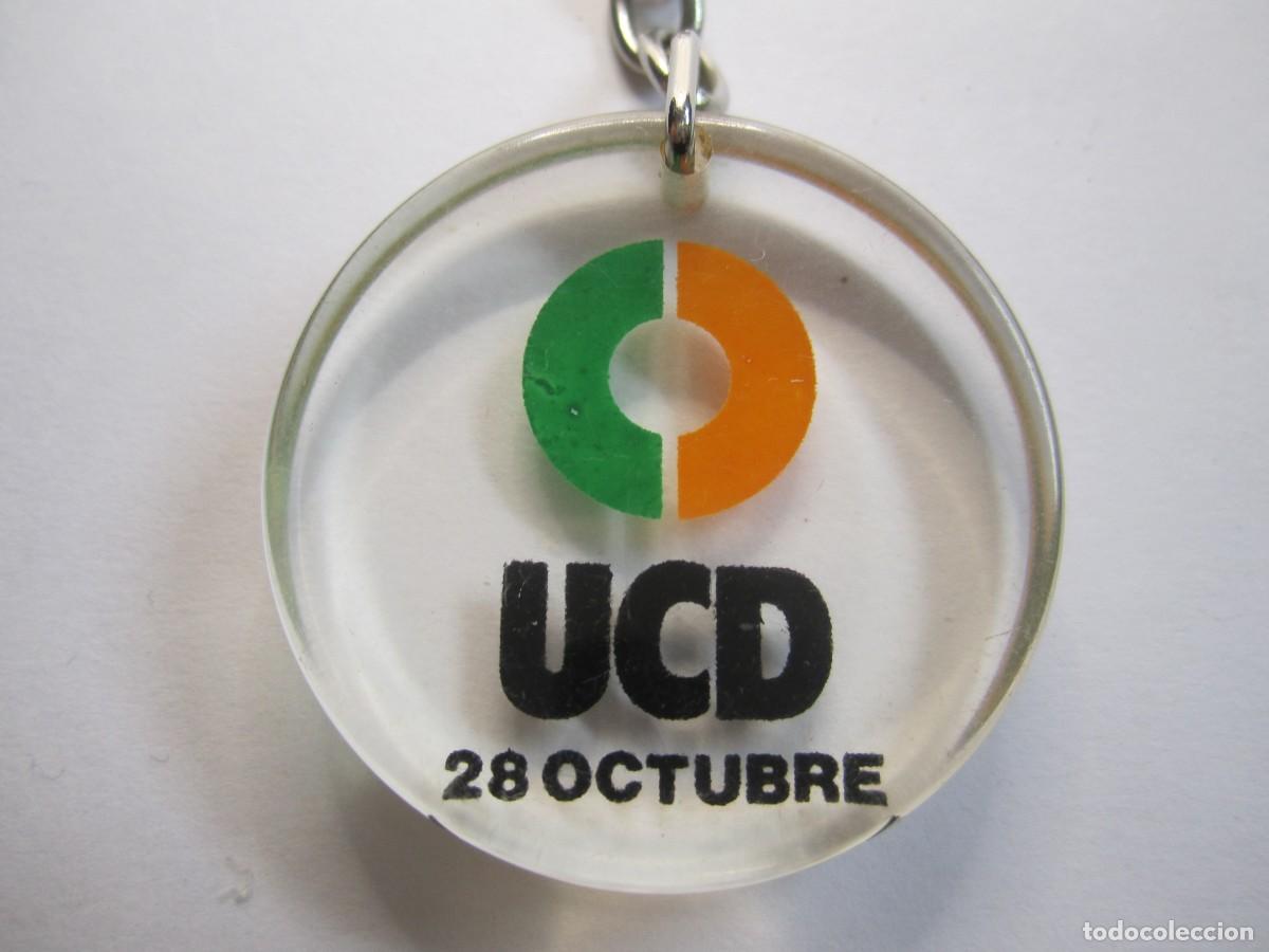 Coleccionismo de llaveros: llavero ucd 28 octubre
