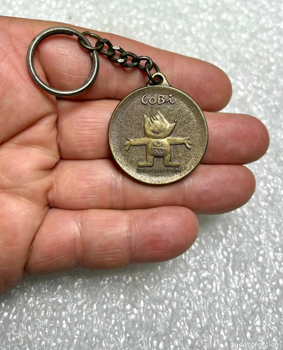 Coleccionismo de llaveros: 3748.LLAVERO DE COBI, LA MASCOTA OFICIAL DE LOS JUEGOS OL&Iacute;MPICOS DE BARCELONA 1992