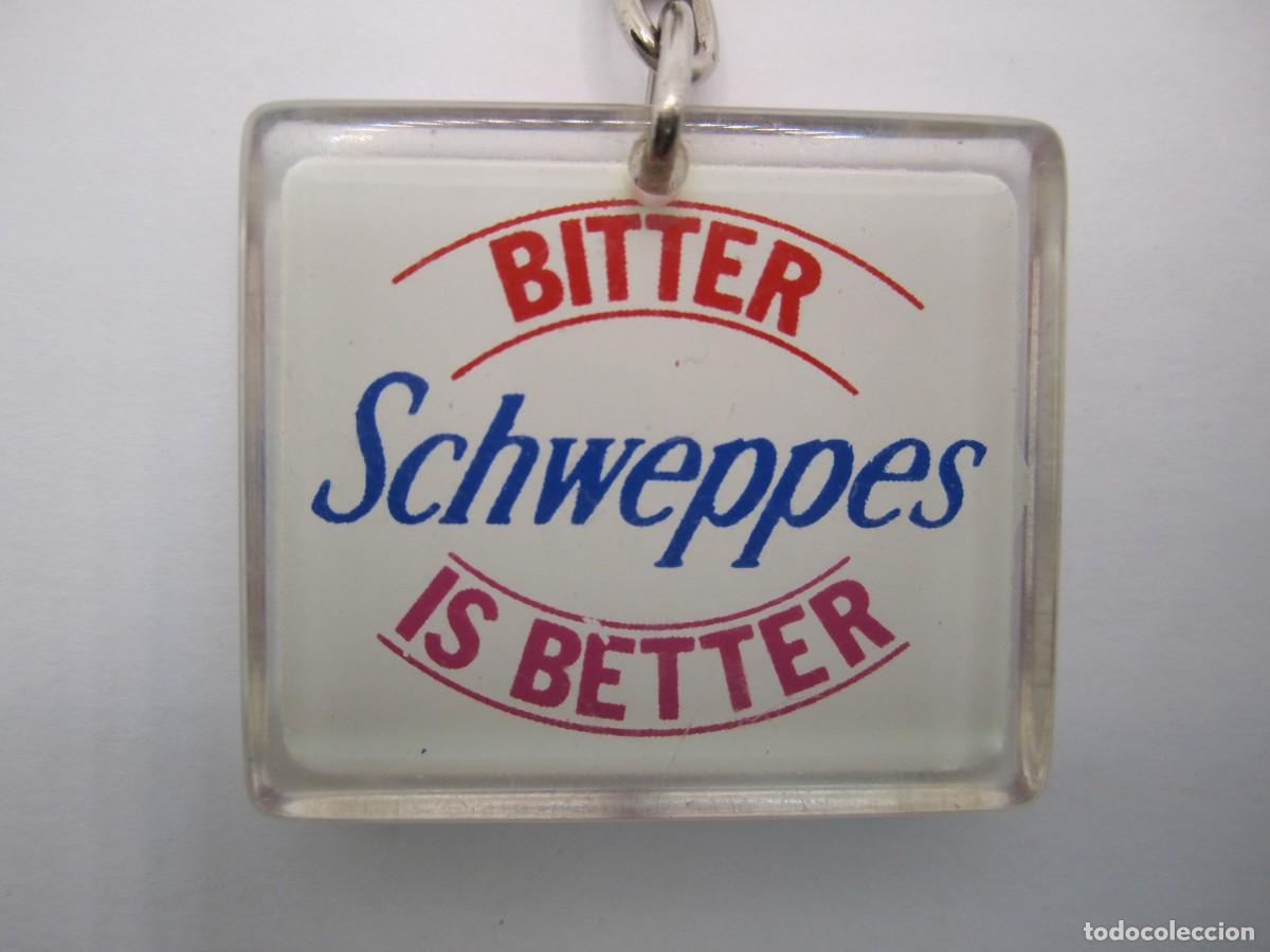 Coleccionismo de llaveros: llavero bitter scheweppes is better