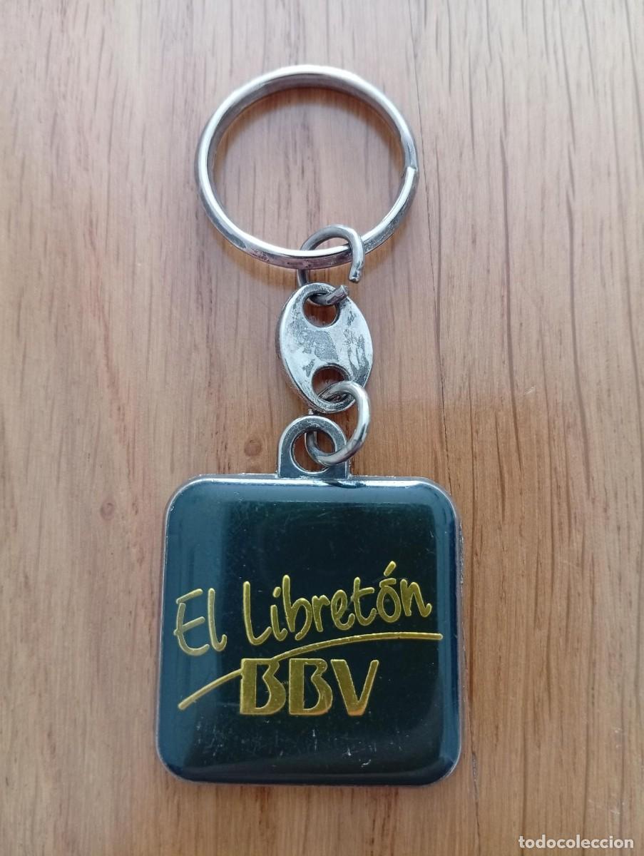 Coleccionismo de llaveros: llavero publicidad el libreton bbv
