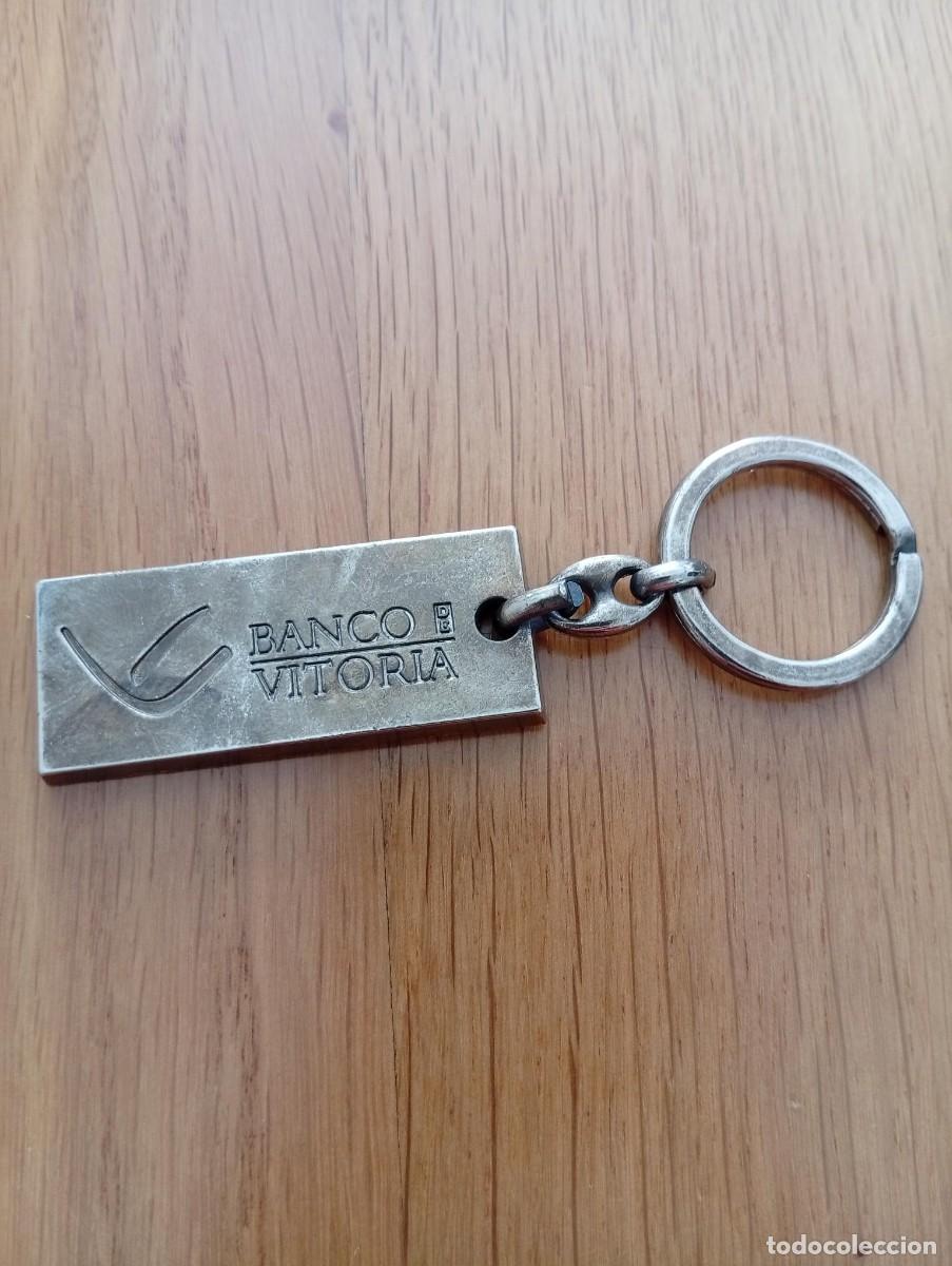 Coleccionismo de llaveros: llavero publicidad banco de vitoria