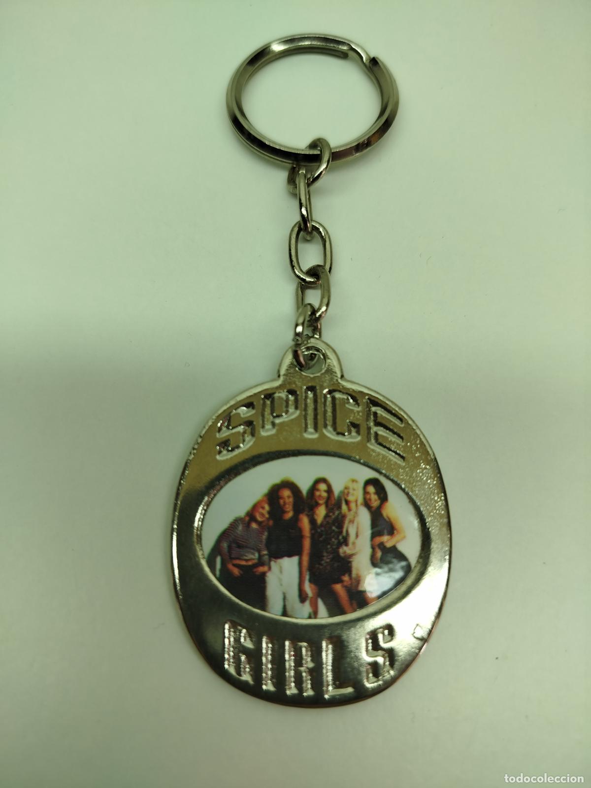 Coleccionismo de llaveros: ANTIGUO LLAVERO CON FOTO DE LAS SPICE GIRLS -