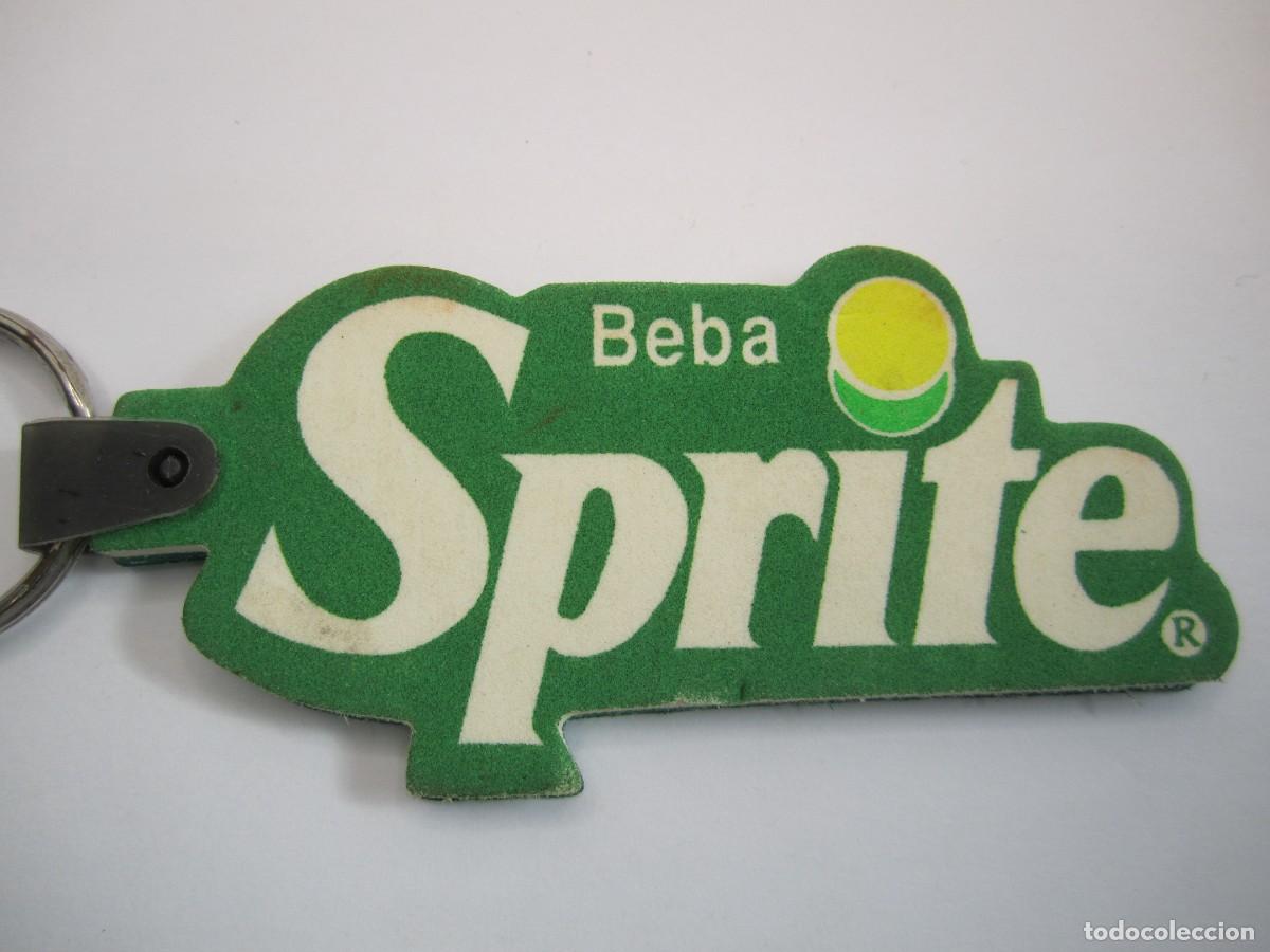 Coleccionismo de llaveros: llavero beba sprite goma espuma
