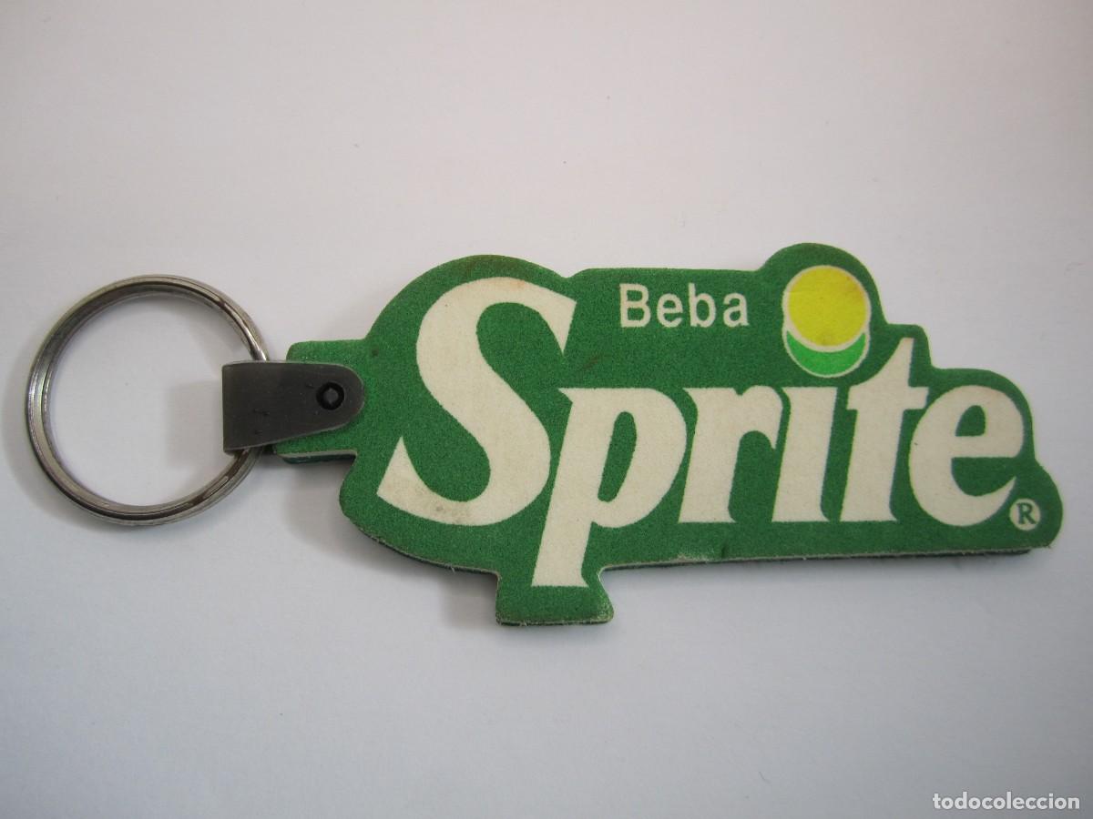 Coleccionismo de llaveros: llavero beba sprite goma espuma - Foto 2