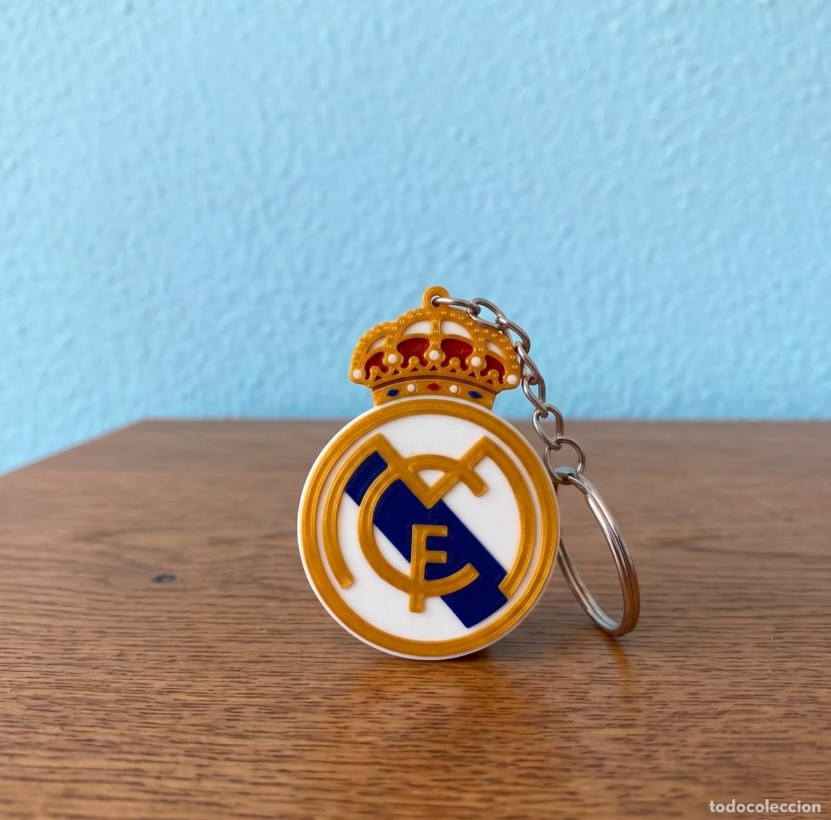 Coleccionismo de llaveros: Llavero Real Madrid Escudo Oficial - Nuevo - Ideal Regalo Fan Merengue - Premium