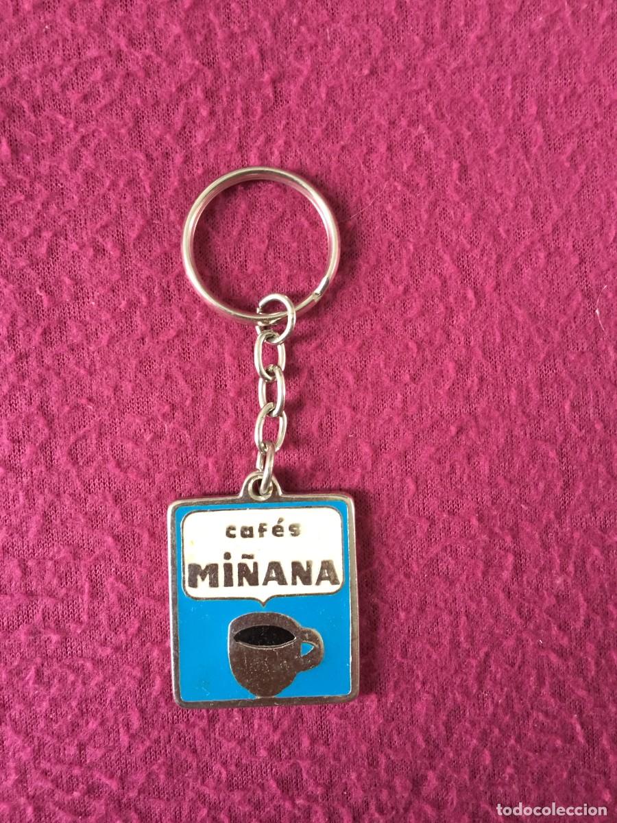 Coleccionismo de llaveros: LLAVERO CON PUBLICIDAD DE CAF&Eacute;S MI&Ntilde;ANA - MANISES VALENCIA