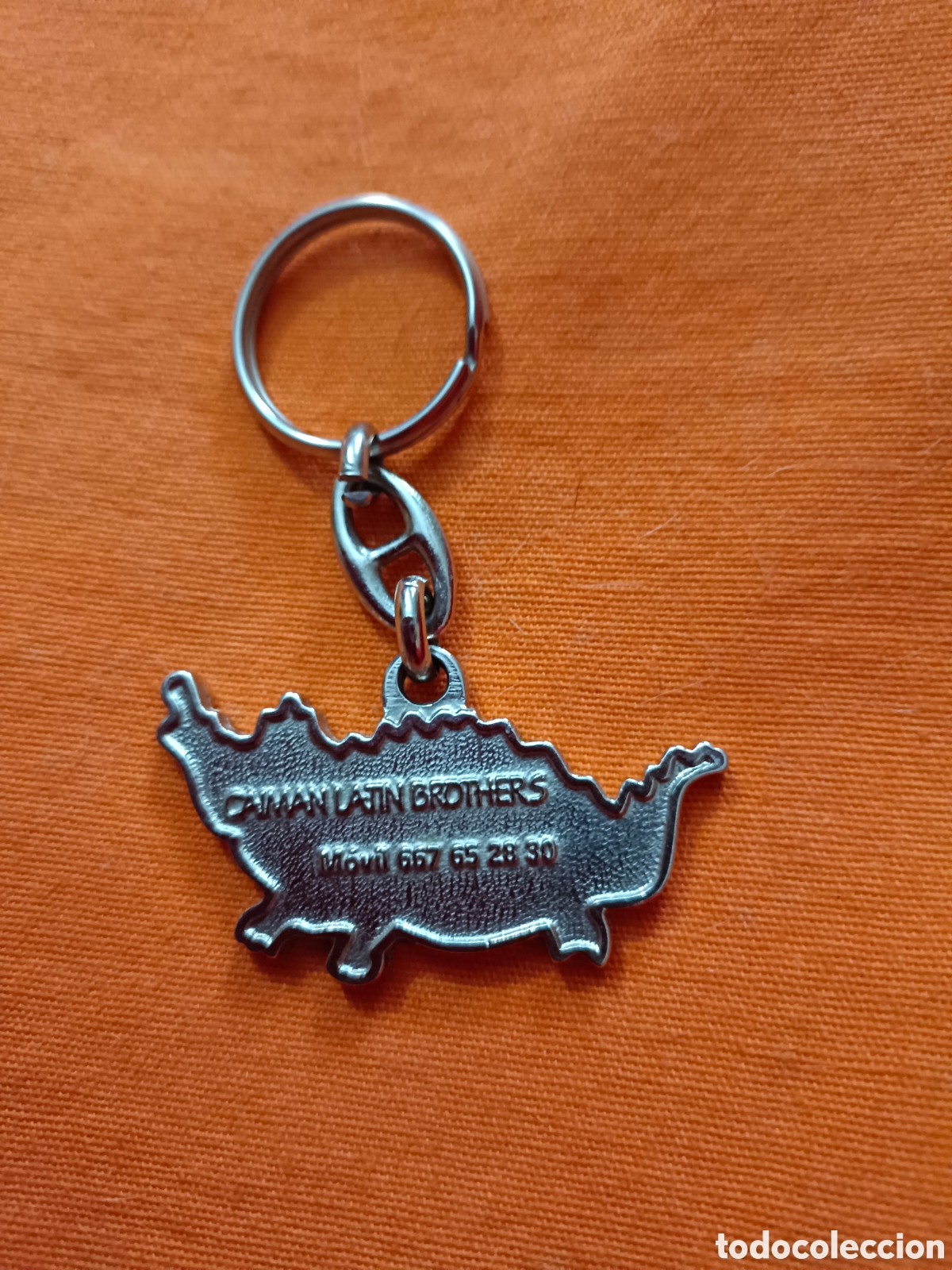 Coleccionismo de llaveros: Llavero con dise&ntilde;o de Caim&aacute;n - Foto 2