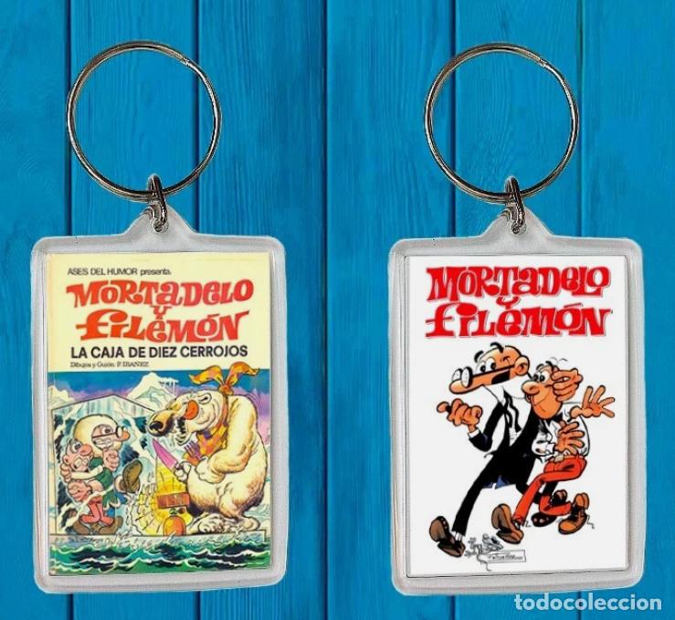 Coleccionismo de llaveros: MORTADELO Y FILEMON LA CAJA DE DIEZ CERROJOS TEBEO LLAVERO