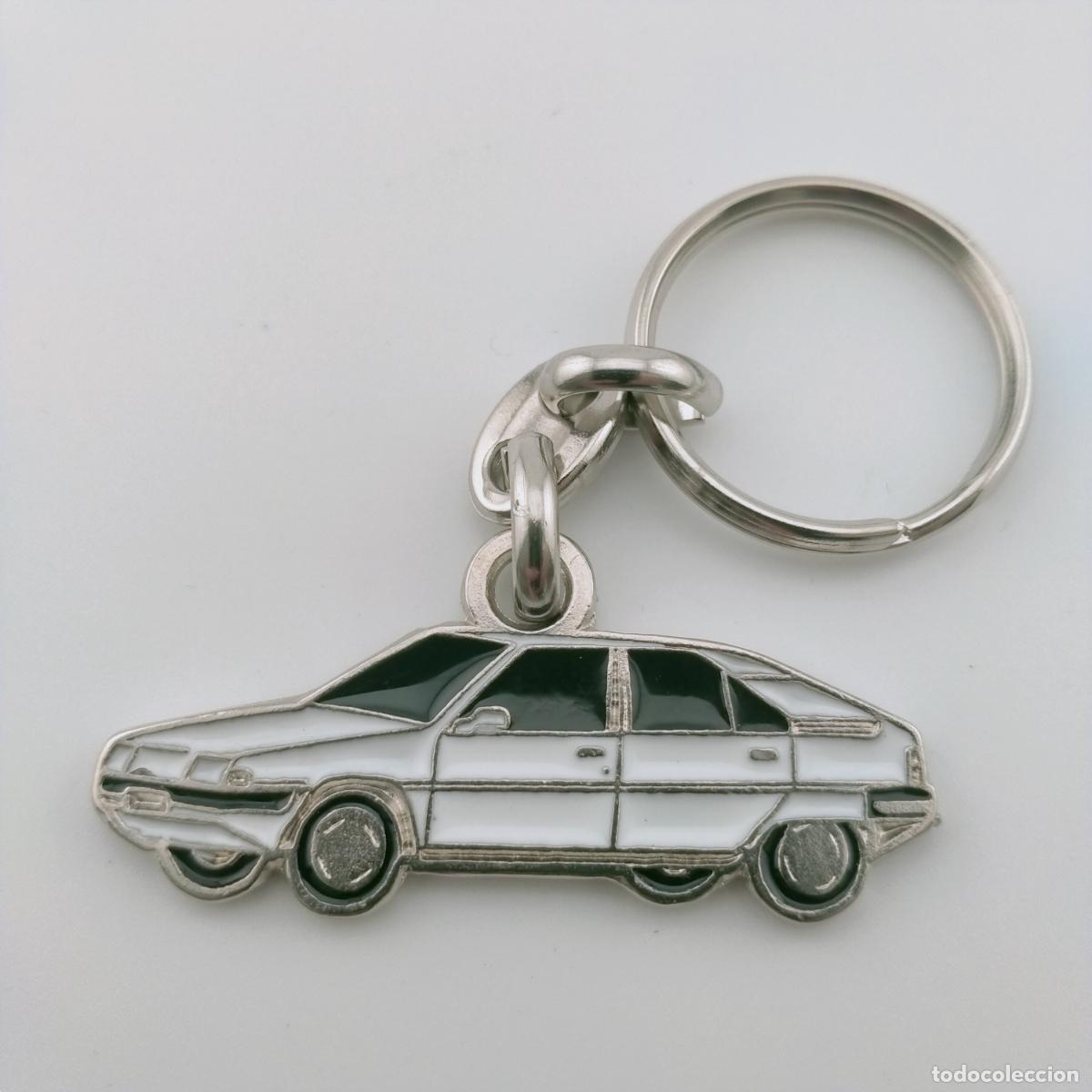 Coleccionismo de llaveros: llavero citroen bx blanco