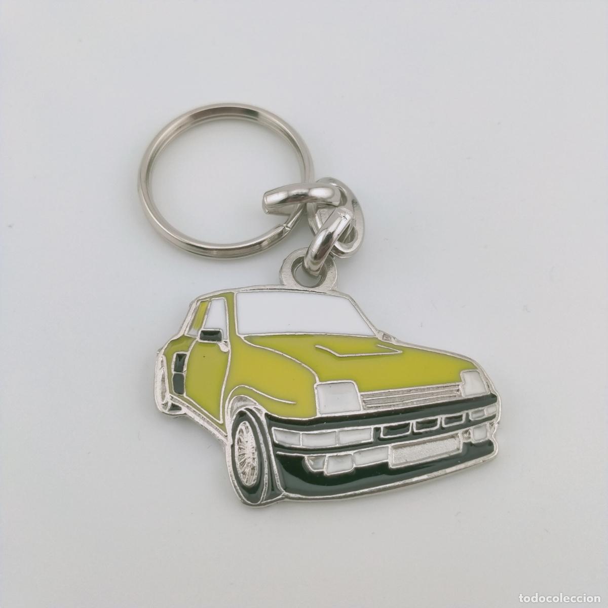 Coleccionismo de llaveros: Llavero Renault 5 turbo amarillo - Foto 1