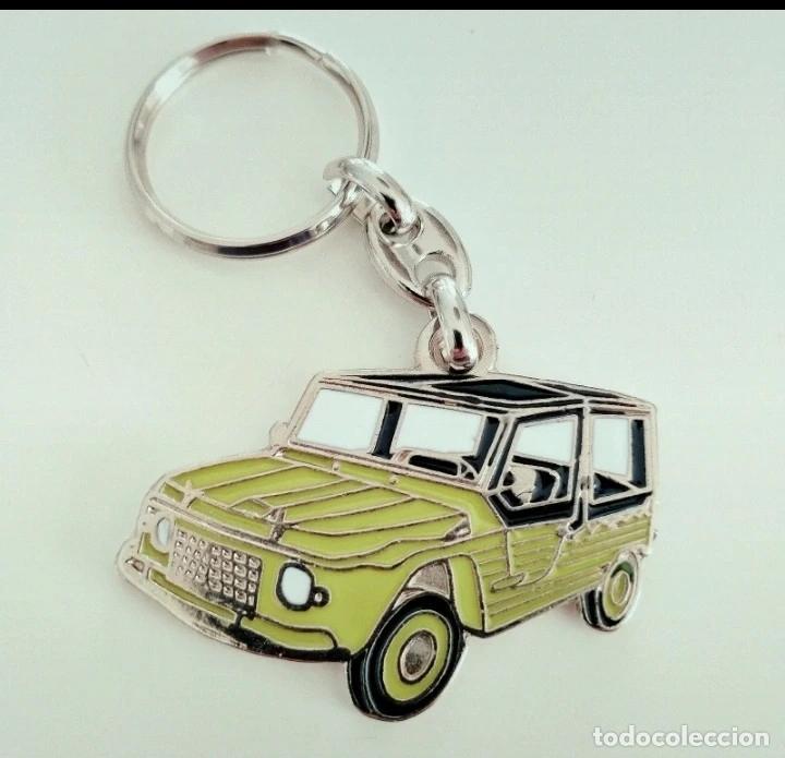 Coleccionismo de llaveros: llavero citroen mehari amarillo