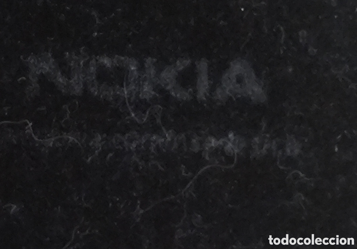 Coleccionismo de llaveros: Funda negra terciopelo Nokia - Foto 3