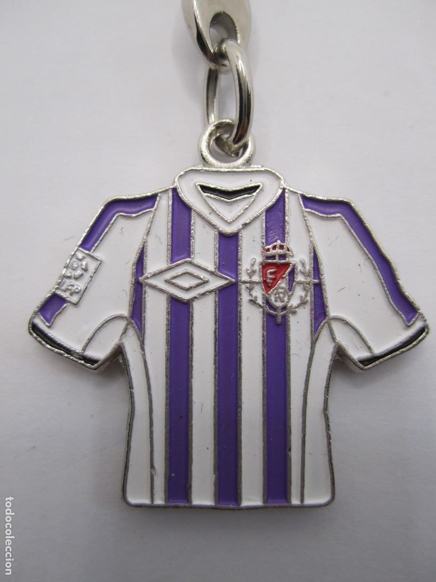 Collectionnisme de portes-cl&eacute;s: llavero camiseta futbol valladolid