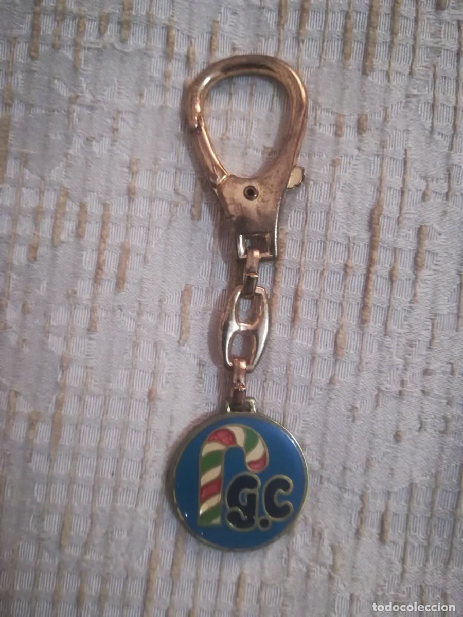 Collection of Keychains: LLAVERO ANTIGUO PUBLICIDAD G.C ALIMENTARIA 1988