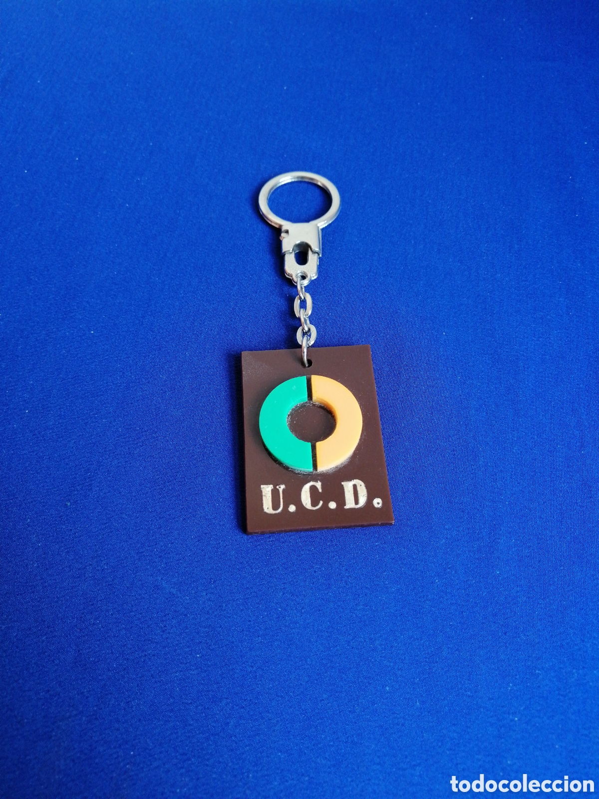 Collectionnisme de portes-cl&eacute;s: U. C. D. UNI&Oacute;N DEL CENTRO DEMOCRATICO - TRANSICI&Oacute;N ESPA&Ntilde;OLA PARTIDO POL&Iacute;TICO LLAVERO ANTIGUO