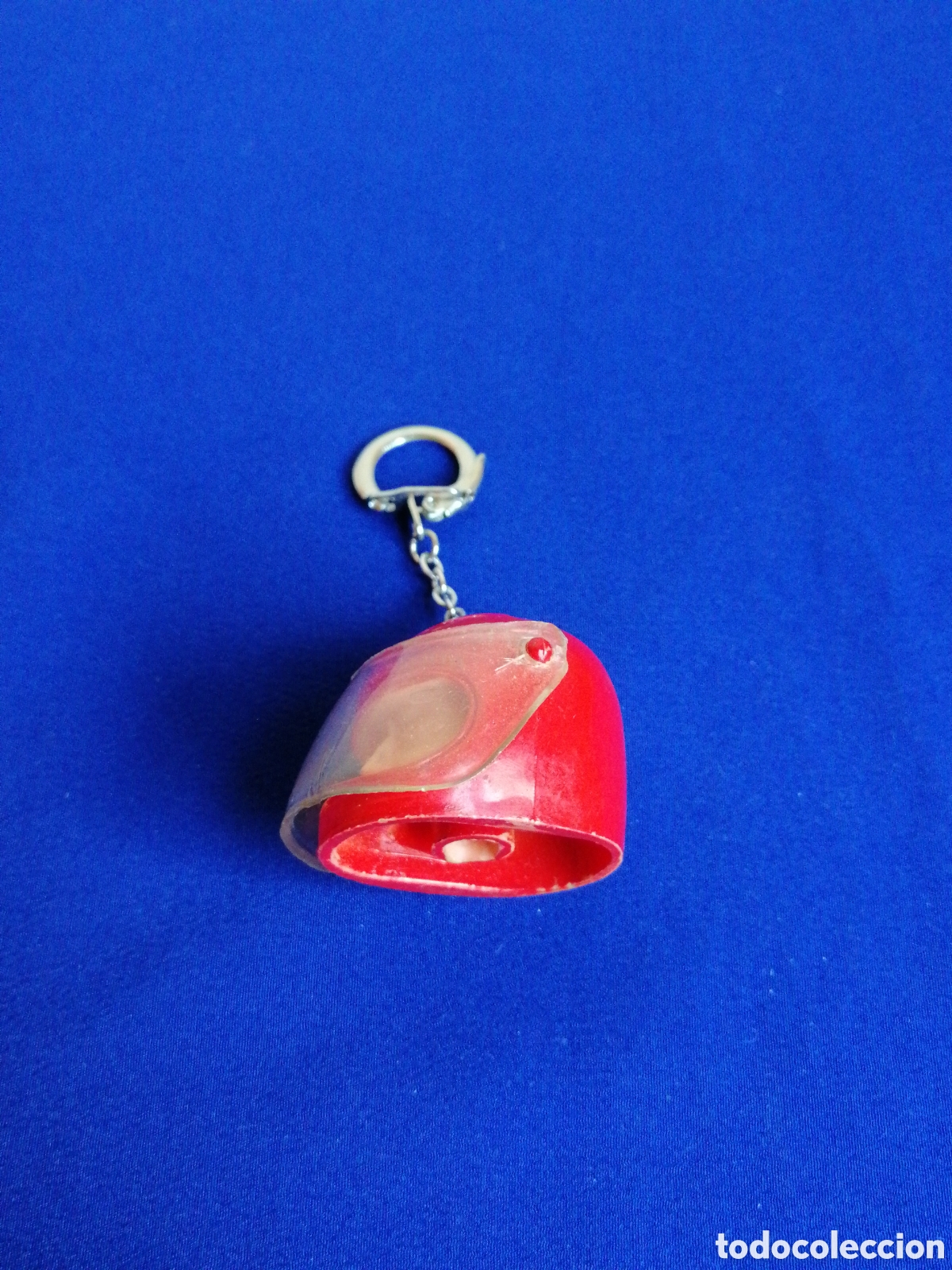 Collectionnisme de portes-cl&eacute;s: CASCO DE MOTO LLAVERO ANTIGUO