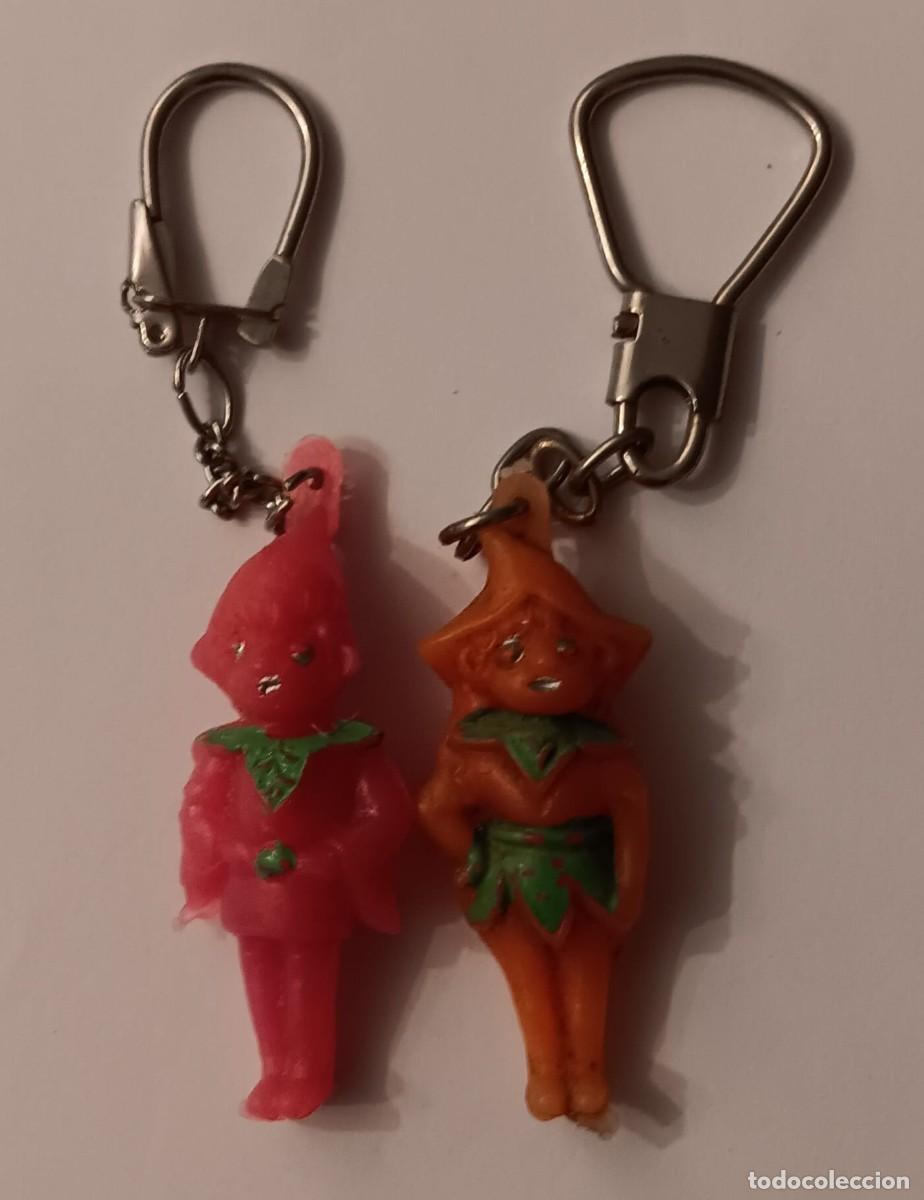Coleccionismo de llaveros: ANTIGUOS LLAVEROS FIGURAS SERIE BELFY Y LILLIBIT A&Ntilde;OS 80 DIFICILES DE VER