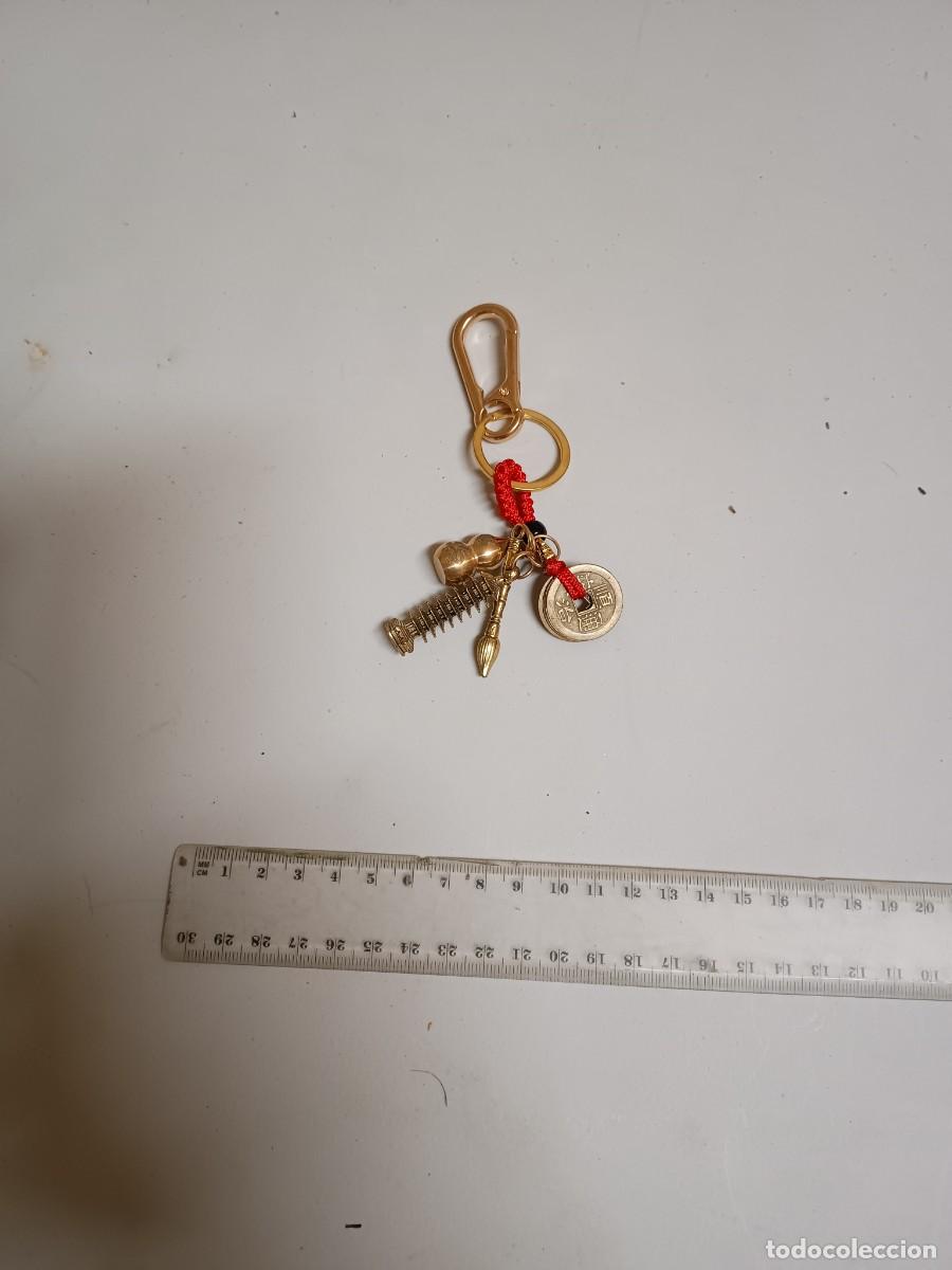 Coleccionismo de llaveros: Llavero chino con amuletos