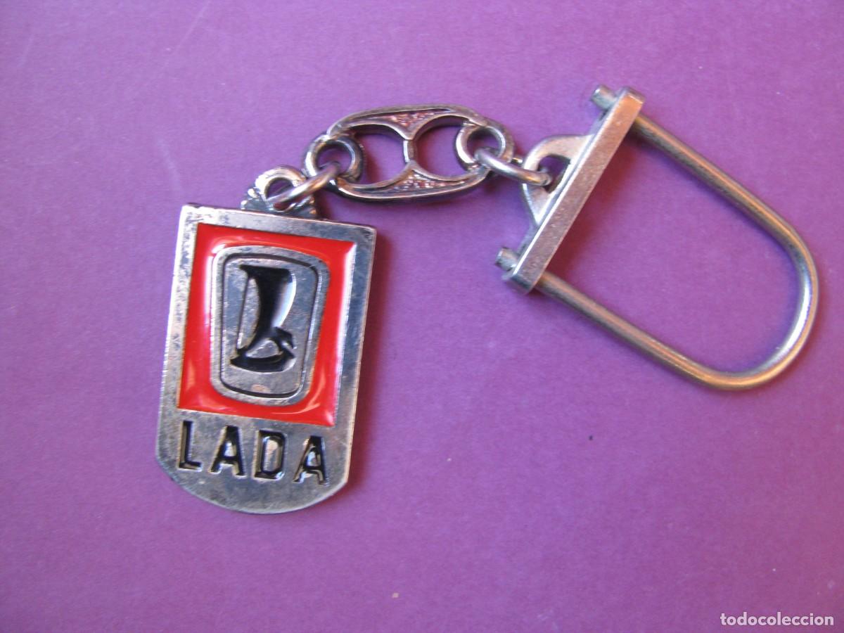 Coleccionismo de llaveros: LLAVERO DE MARCA DE COCHES LADA. AUTOMOVILES TECNIESTE, MALAGA