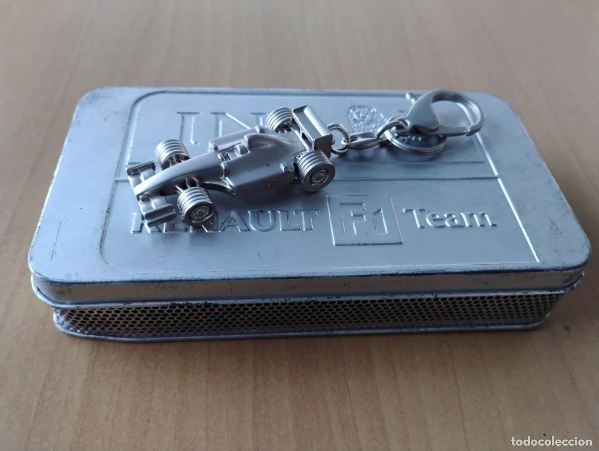 Coleccionismo de llaveros: Llavero Silver Edition RENAULT F1 TEAM - Caja Met&aacute;lica ING - Muy Raro