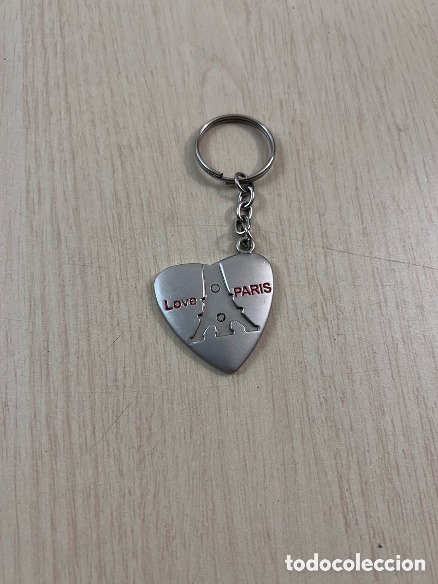 Collectionnisme de portes-cl&eacute;s: ✅ Llavero Love PARIS coraz&oacute;n