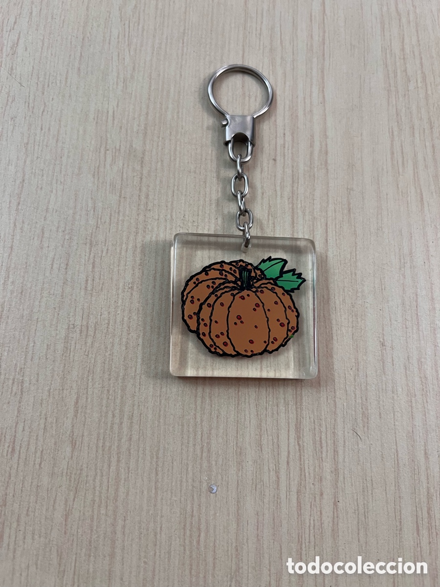 Collectionnisme de portes-cl&eacute;s: ✅ llavero transparente de CALABAZA en perfecto estado