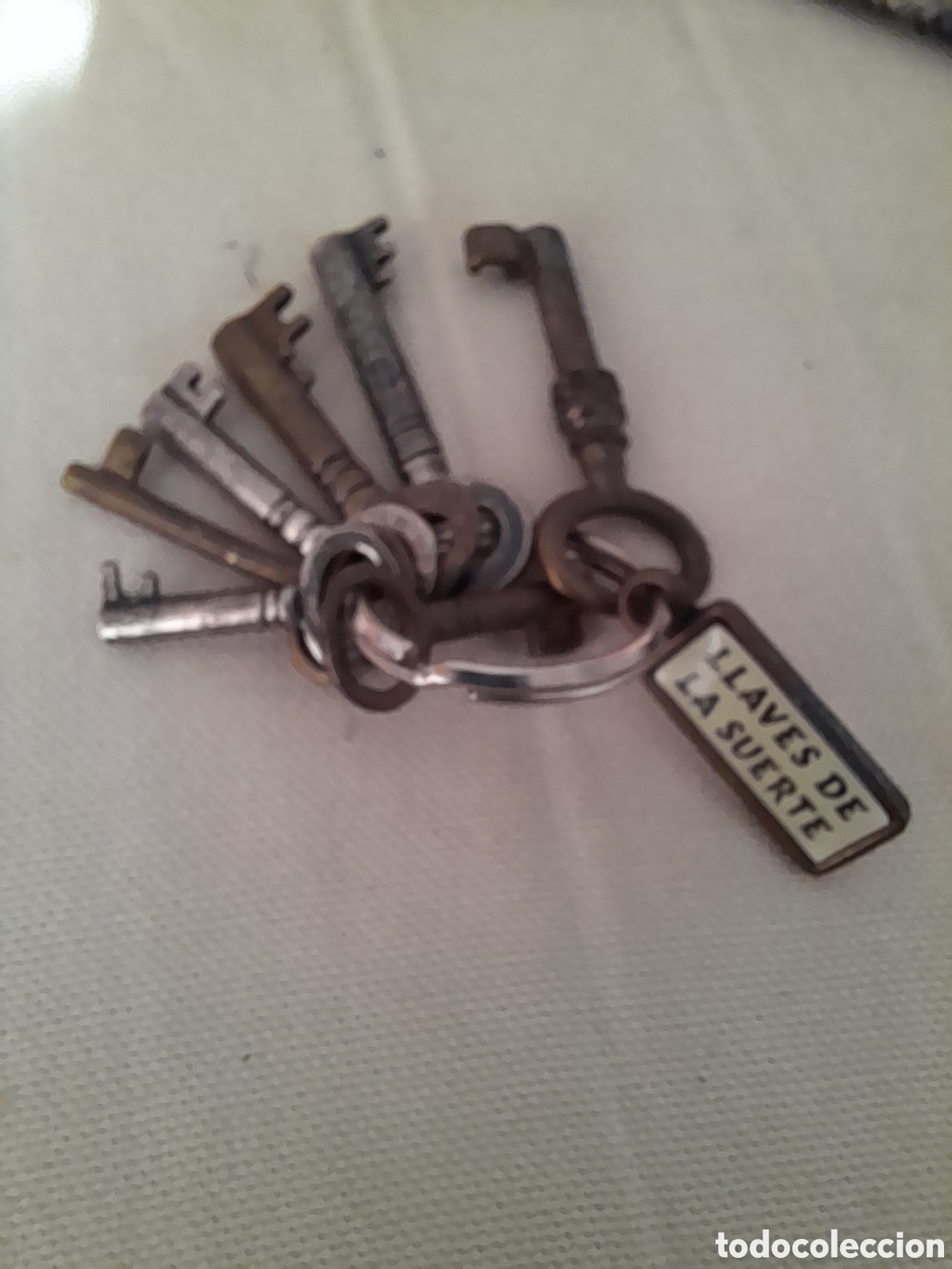 Coleccionismo de llaveros: Amuleto &rdquo;7 Llaves de la Suerte&rdquo; &ndash; Vintage / Colecci&oacute;n