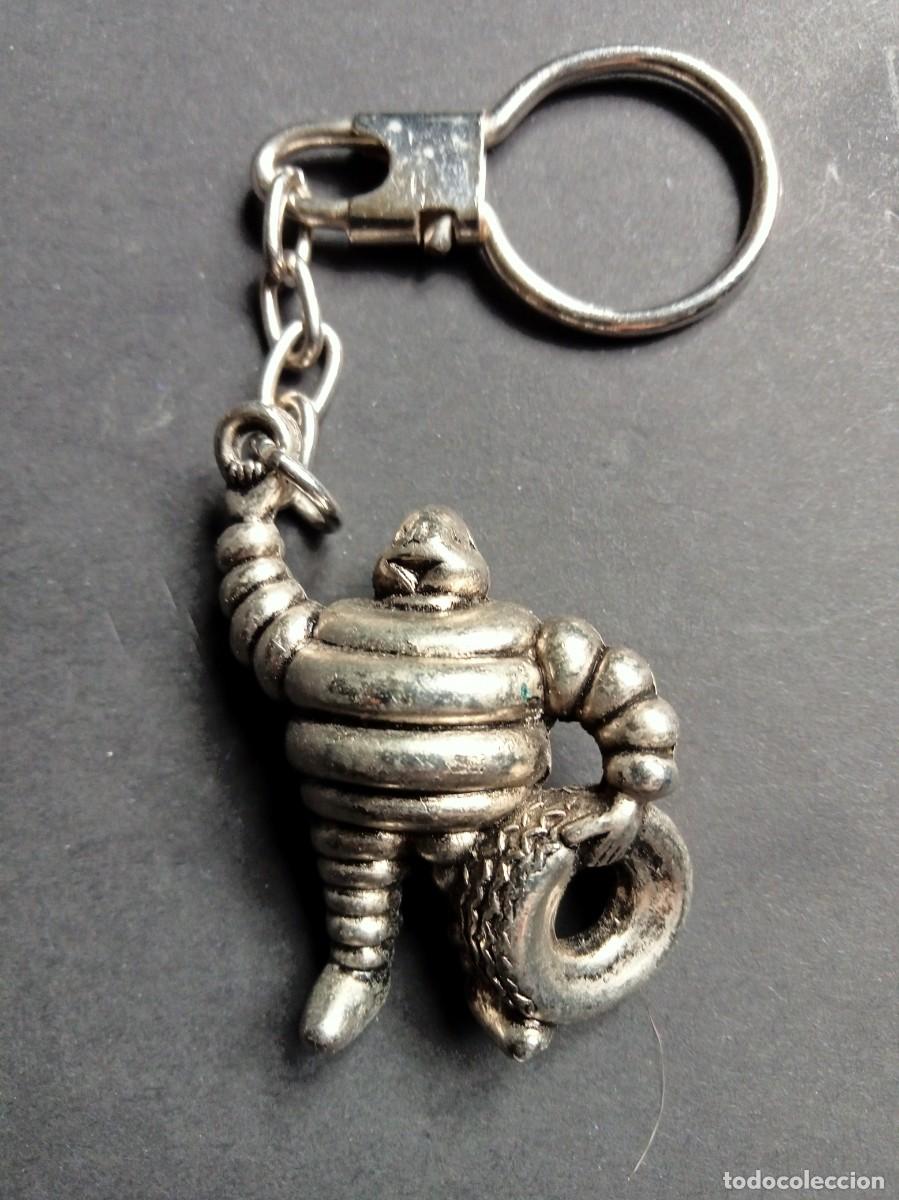 Coleccionismo de llaveros: ANTIGUO LLAVERO BIBENDUM METAL MICHELIN