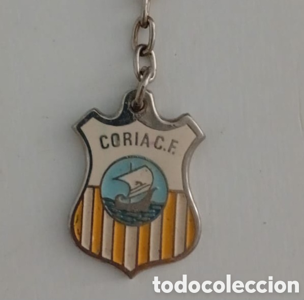 Coleccionismo de llaveros: Llavero Coria C.F (a&ntilde;os 80)