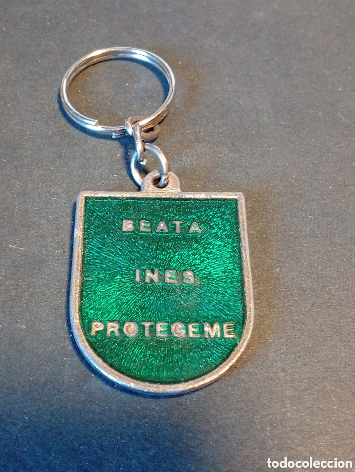 Coleccionismo de llaveros: Llavero beata In&eacute;s prot&eacute;geme - Foto 2