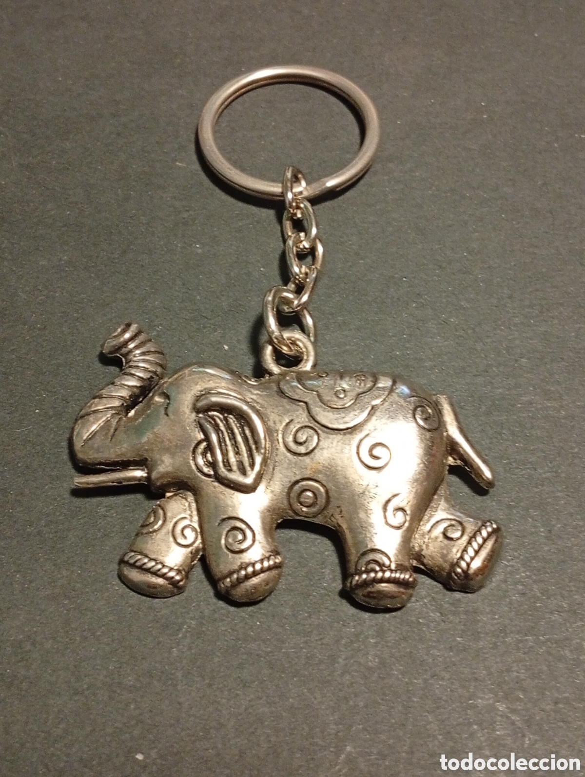 Coleccionismo de llaveros: Llavero elefante metal - Foto 1