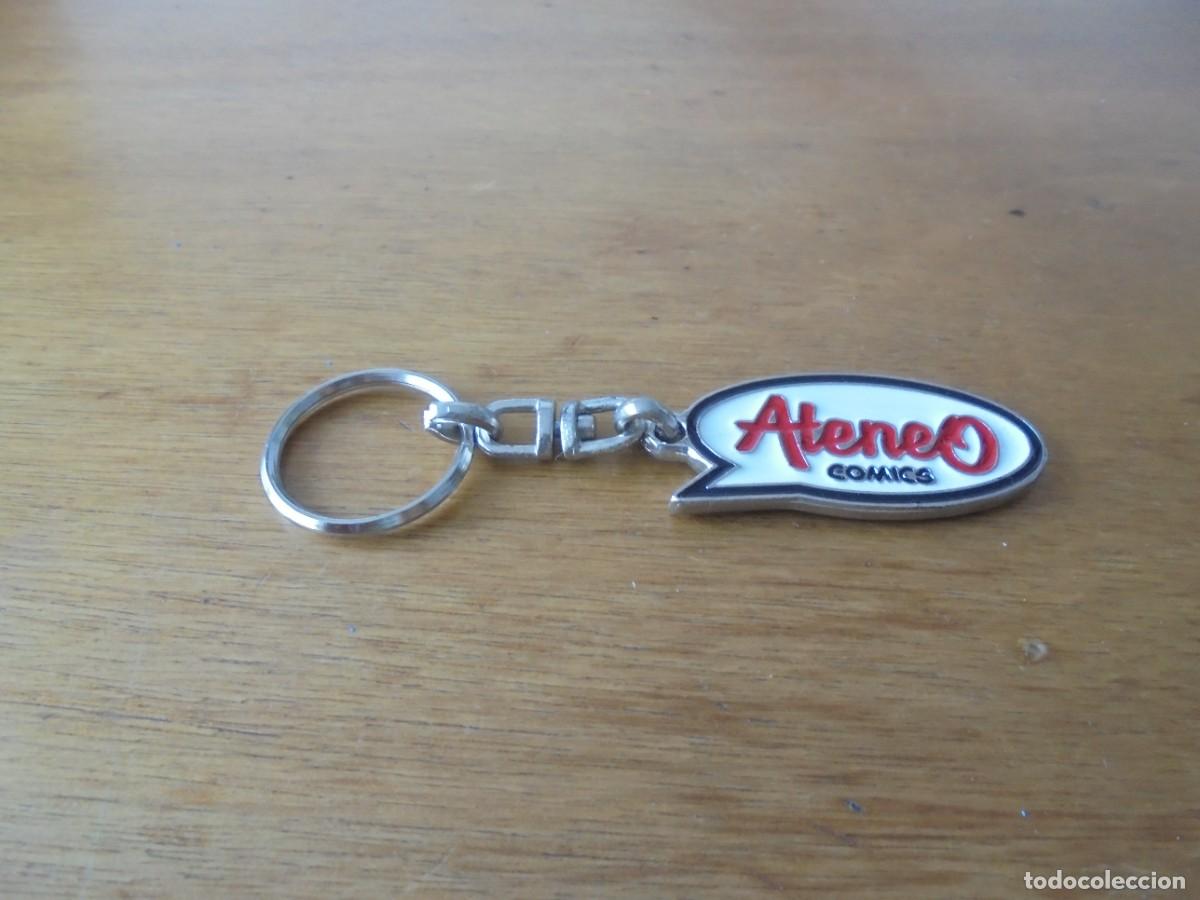 Coleccionismo de llaveros: LLAVERO ATENEO COMICS, ALICANTE. - Foto 1