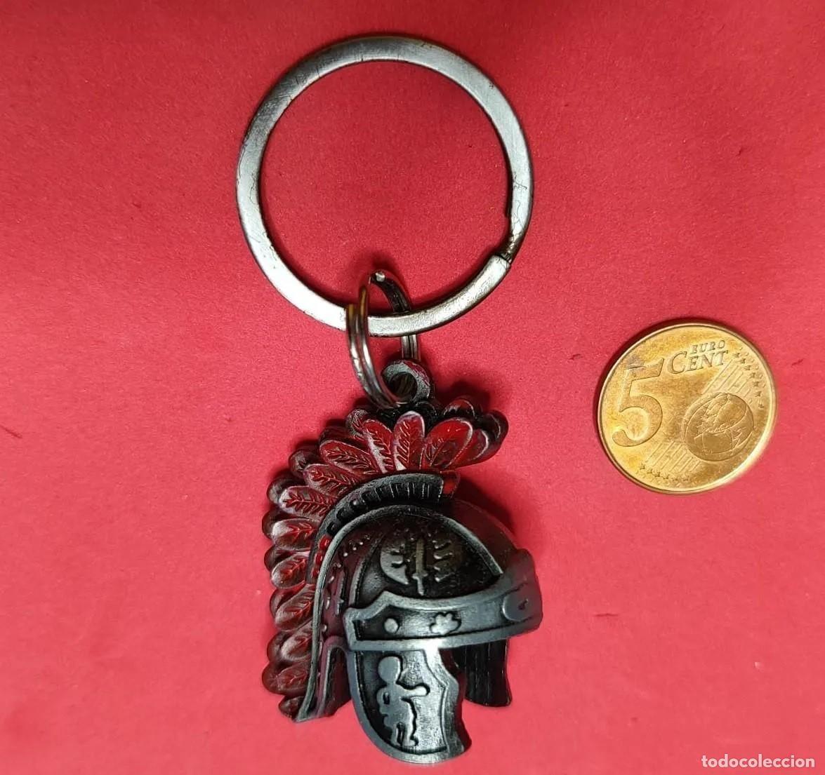 Coleccionismo de llaveros: 4 Llaveros de Cascos Hist&oacute;ricos - Foto 4