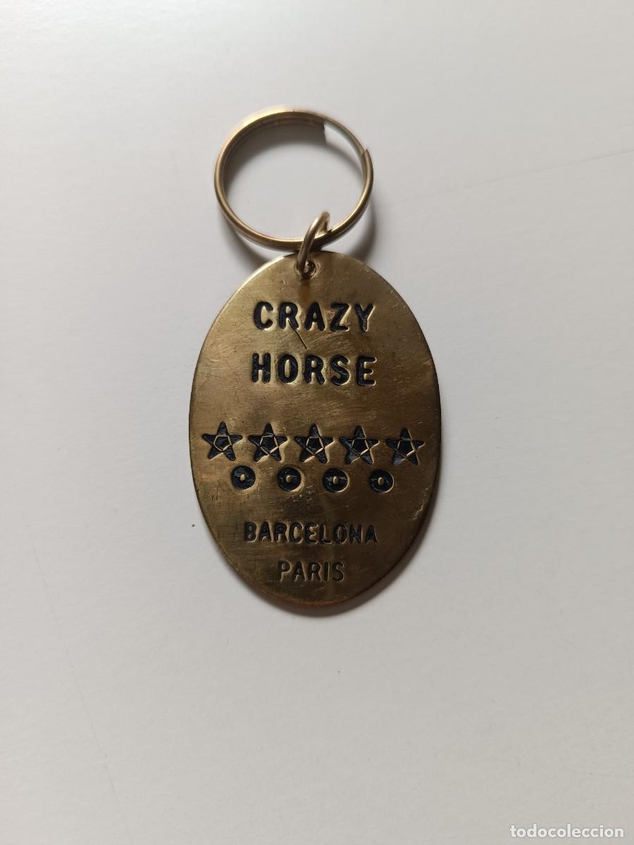 Collection of Keychains: CRAZY HORSE Llavero Barcelona Par&iacute;s Hotel Cinco Estrellas antiguo cabaret sala de fiestas Vedette