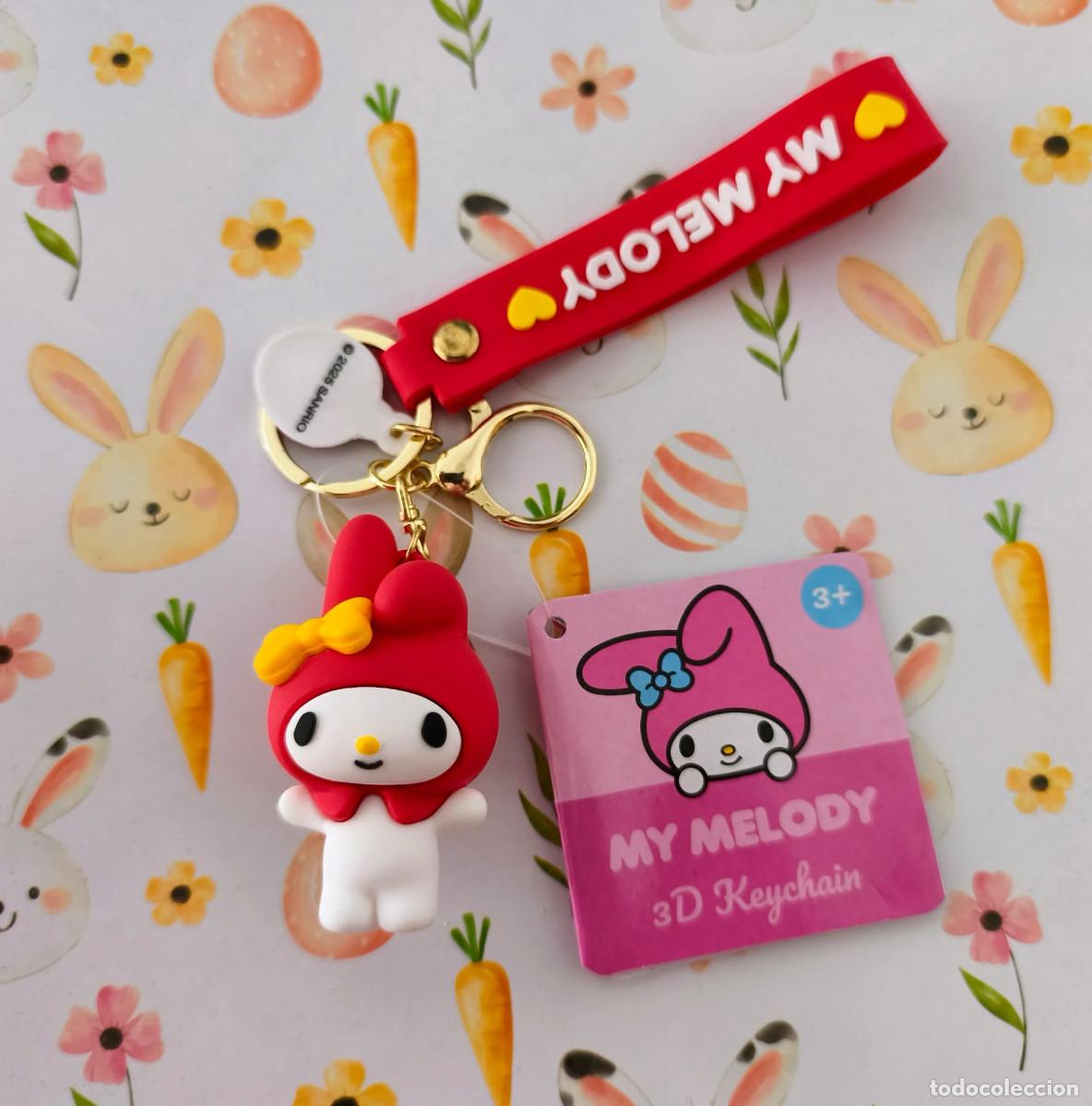 Coleccionismo de llaveros: Llavero keychain 3D charm My Melody Sanrio kawaii Hello Kitty
