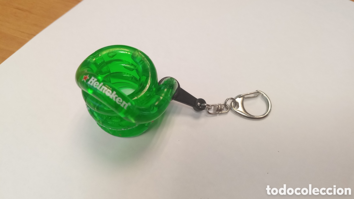 Coleccionismo de llaveros: Llavero articulado Heineken