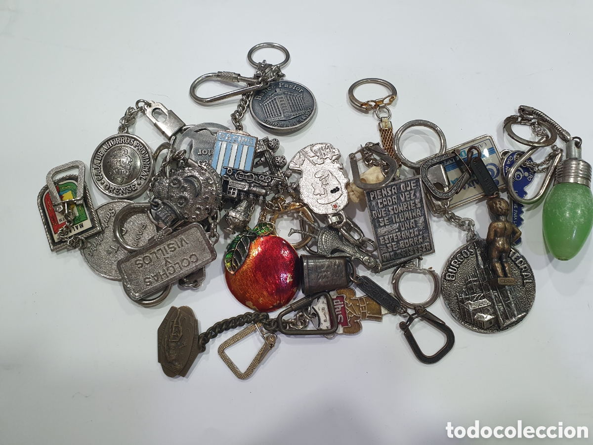 Coleccionismo de llaveros: Lote de llaveros variados. (L68)