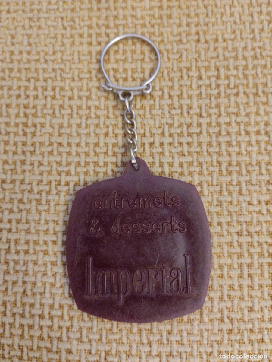 Coleccionismo de llaveros: Llavero antiguo Flan Imperial - Foto 2