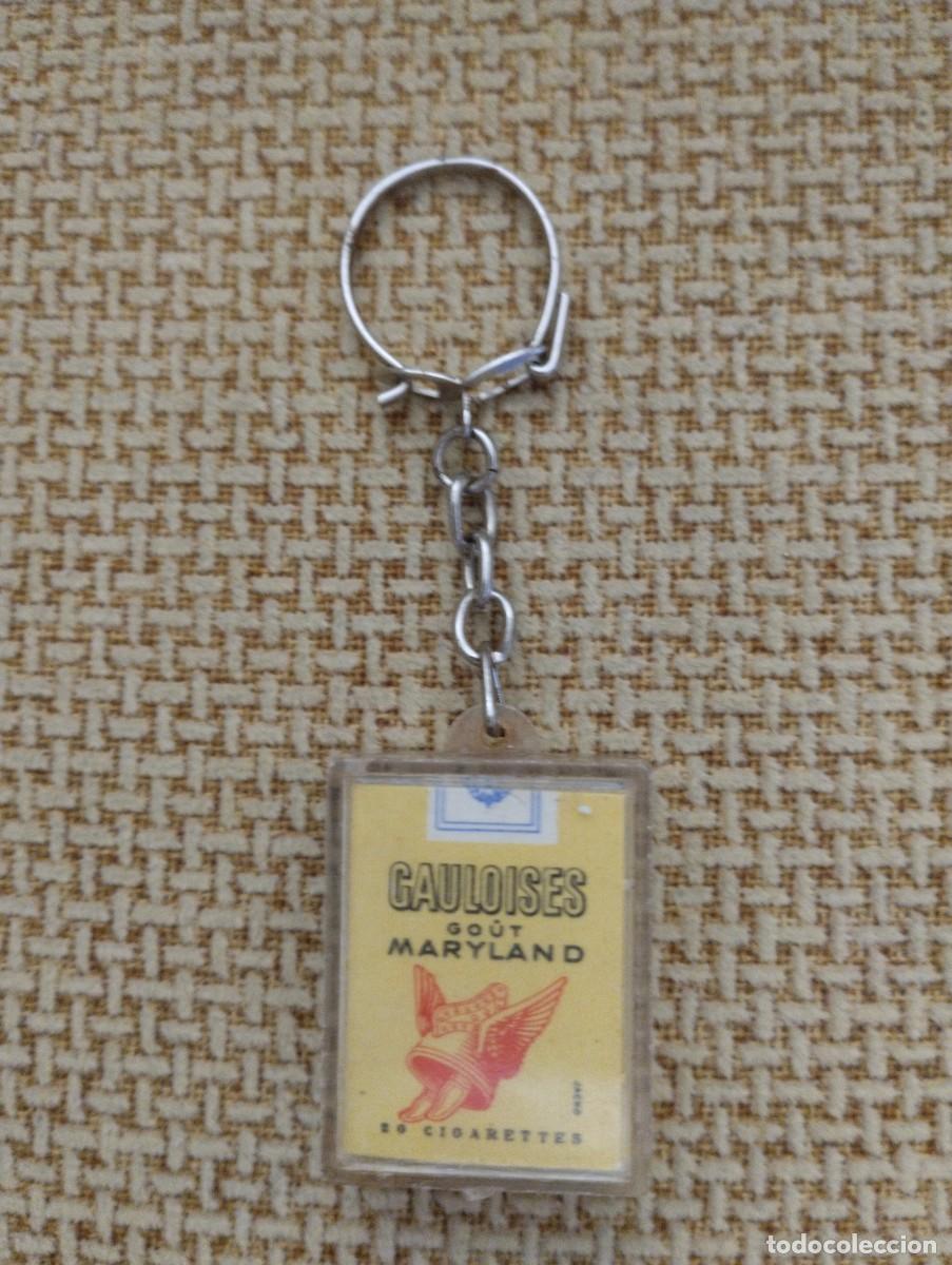 Coleccionismo de llaveros: Llavero antiguo Gauloises - Foto 1