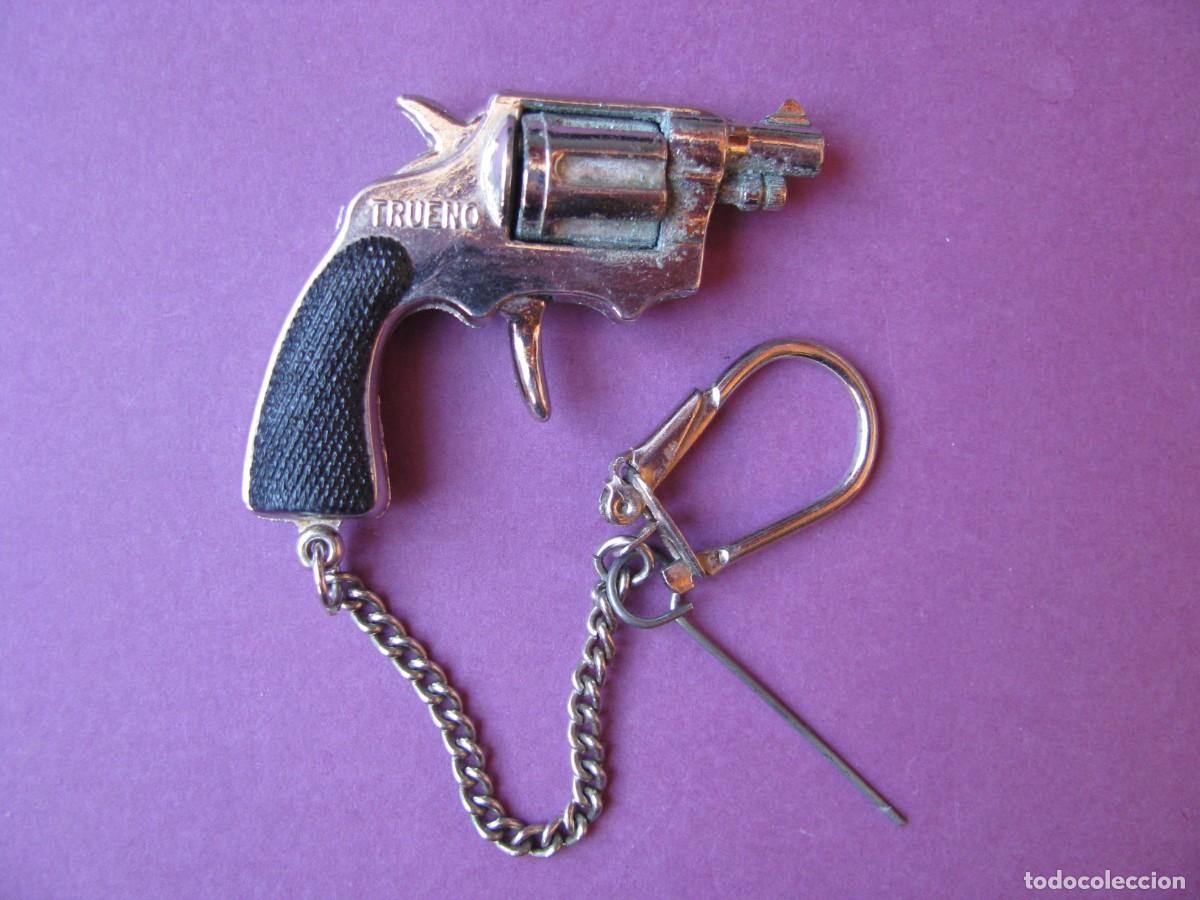 Coleccionismo de llaveros: LLAVERO PISTORA, REVOLVER TRUENO.