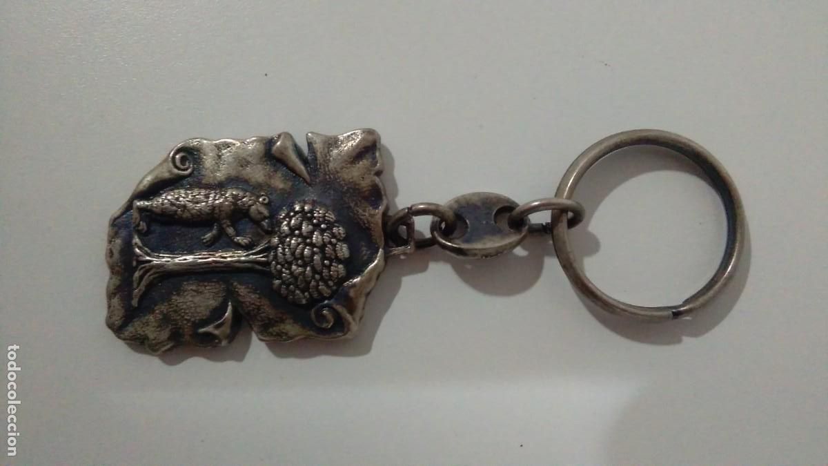 Collectionnisme de portes-cl&eacute;s: LLAVERO CON EL OSO Y EL MADRO&Ntilde;O DEL CENTRO 3&ordf; EDAD CASTILLA