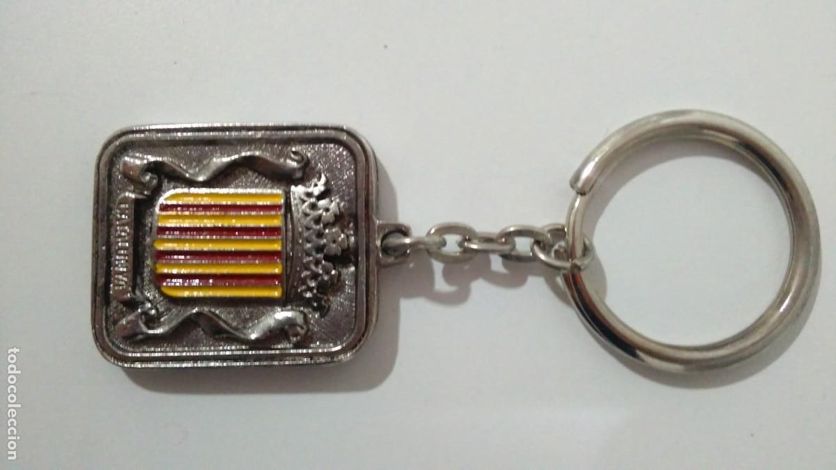 Collectionnisme de portes-cl&eacute;s: LLAVERO ESCUDO DE CATALU&Ntilde;A DE SUMINISTROS QUERALT, S.A. A&Ntilde;OS 70